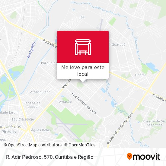 R. Adir Pedroso, 570 mapa