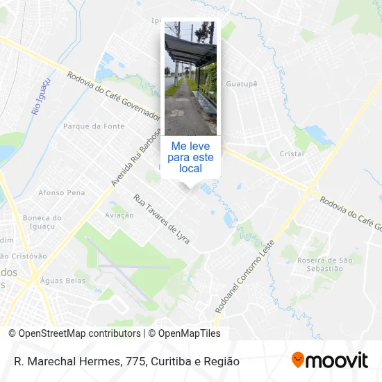 R. Marechal Hermes, 775 mapa