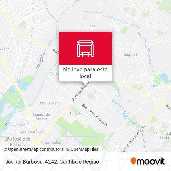 Av. Rui Barbosa, 4242 mapa