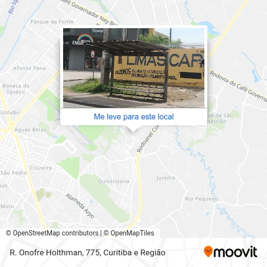 R. Onofre Holthman, 775 mapa