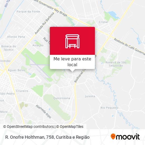 R. Onofre Holthman, 758 mapa
