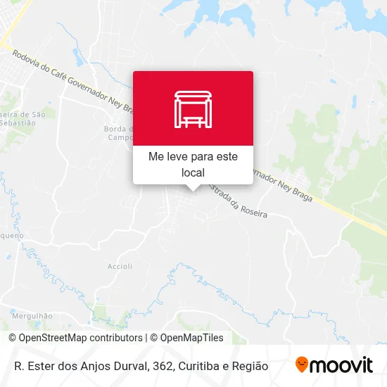 R. Ester dos Anjos Durval, 362 mapa