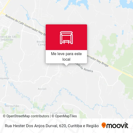 Rua Hester Dos Anjos Durval, 620 mapa