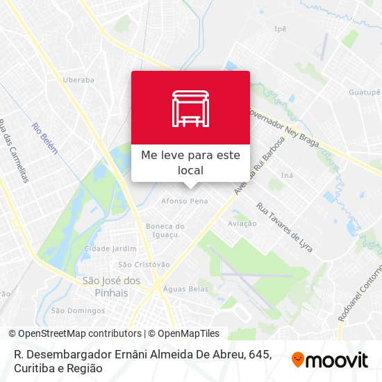 R. Desembargador Ernâni Almeida De Abreu, 645 mapa