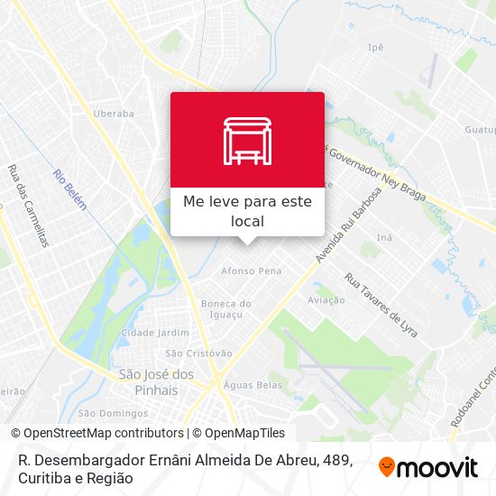 R. Desembargador Ernâni Almeida De Abreu, 489 mapa