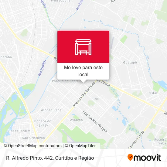 R. Alfredo Pinto, 442 mapa