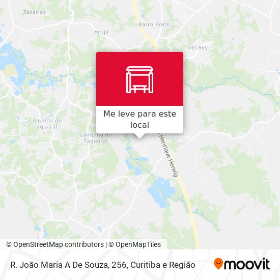 R. João Maria A De Souza, 256 mapa