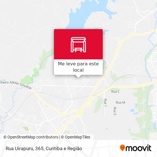 Rua Uirapuru, 365 mapa