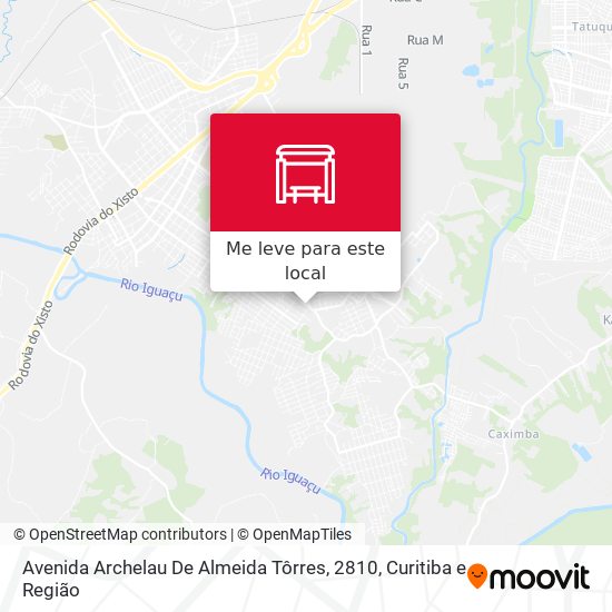 Avenida Archelau De Almeida Tôrres, 2810 mapa