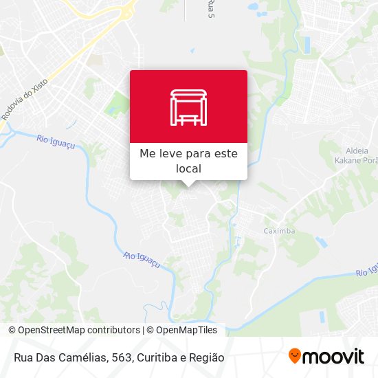 Rua Das Camélias, 563 mapa