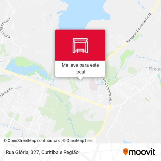 Rua Glória, 327 mapa