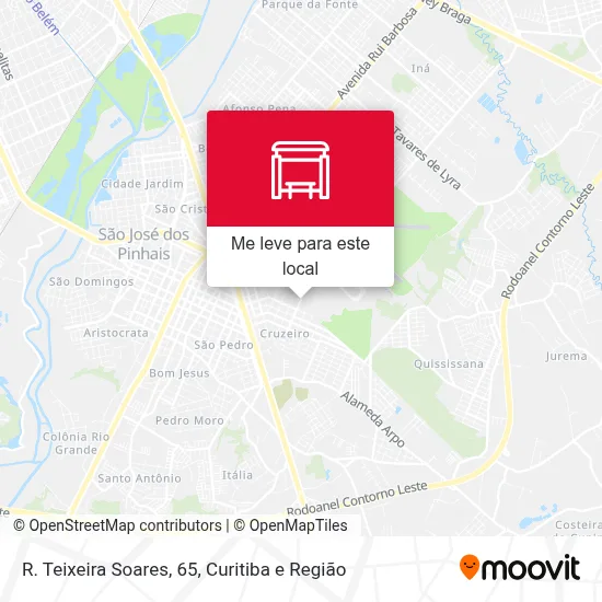 R. Teixeira Soares, 65 mapa