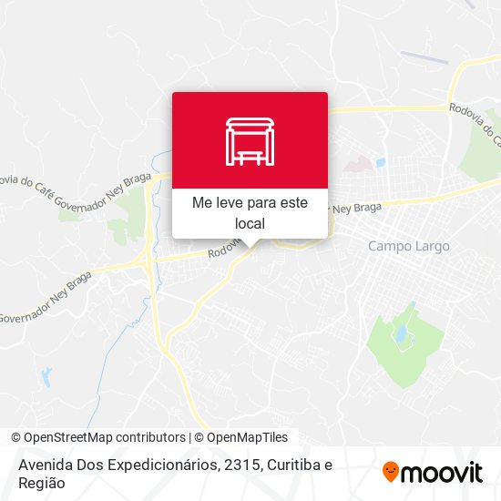 Avenida Dos Expedicionários, 2315 mapa