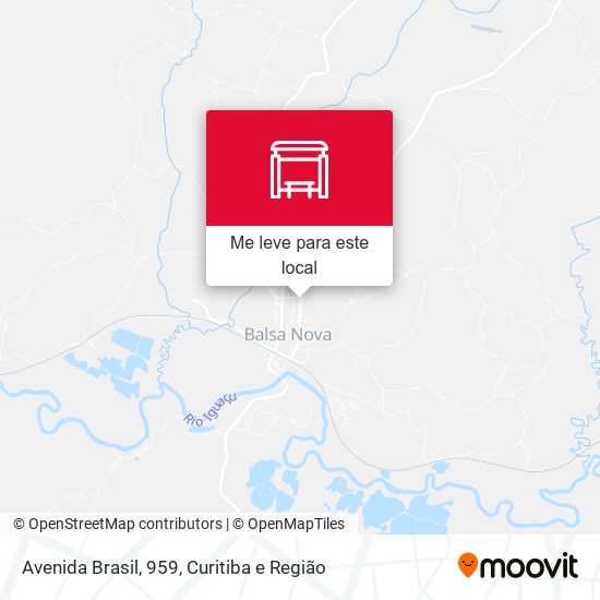 Avenida Brasil, 959 mapa