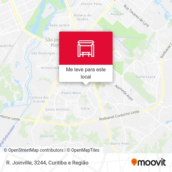 R. Joinville, 3244 mapa