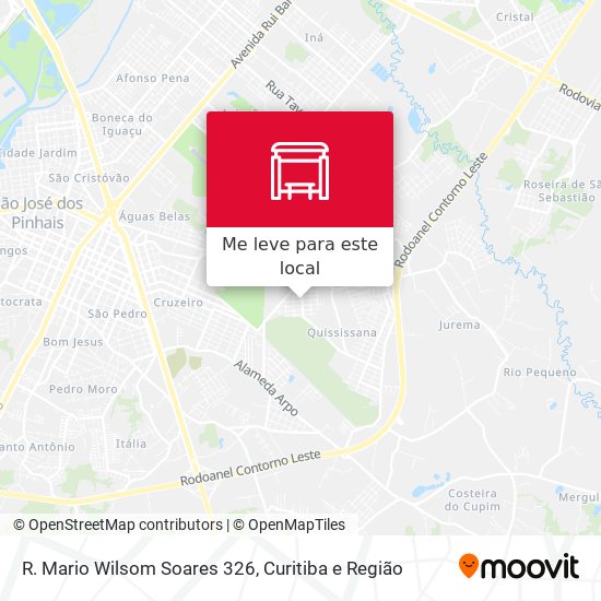 R. Mario Wilsom Soares 326 mapa