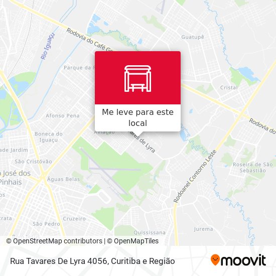 Rua Tavares De Lyra 4056 mapa