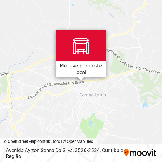 Avenida Ayrton Senna Da Silva, 3526-3534 mapa