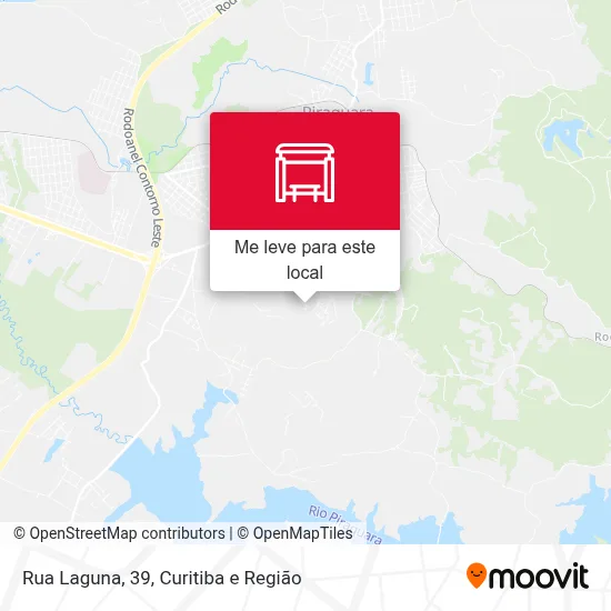 Rua Laguna, 39 mapa