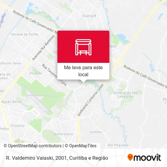 R. Valdemiro Valaski, 2001 mapa