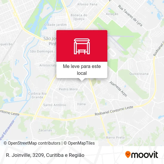 R. Joinville, 3209 mapa