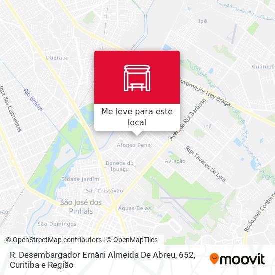 R. Desembargador Ernâni Almeida De Abreu, 652 mapa