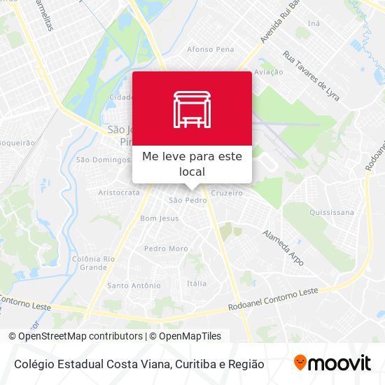 Colégio Estadual Costa Viana mapa