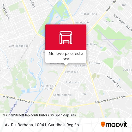 Av. Rui Barbosa, 10041 mapa