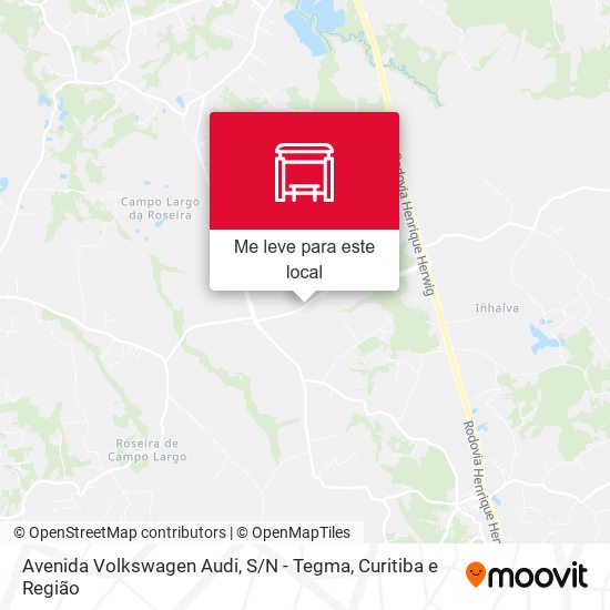 Avenida Volkswagen Audi, S / N - Tegma mapa