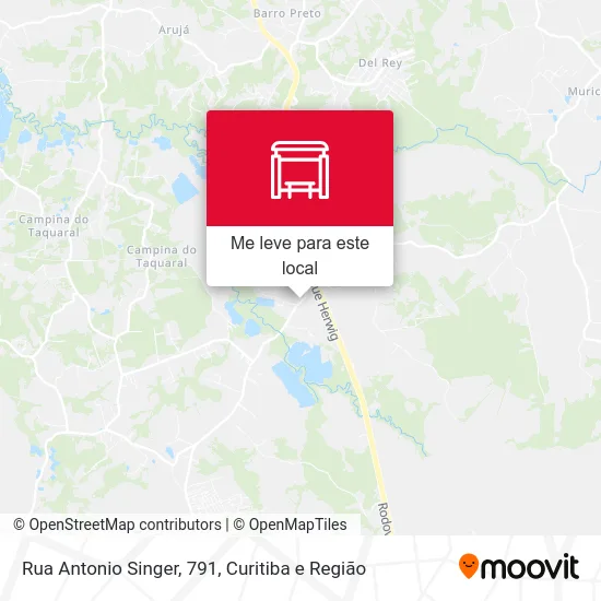 Rua Antonio Singer, 791 mapa