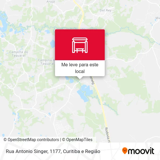 Rua Antonio Singer, 1177 mapa