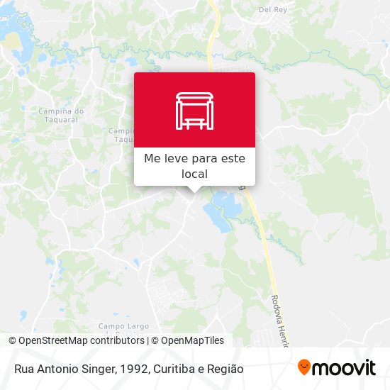 Rua Antonio Singer, 1992 mapa