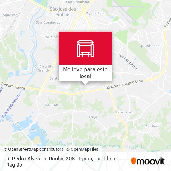 R. Pedro Alves Da Rocha, 208 - Igasa mapa
