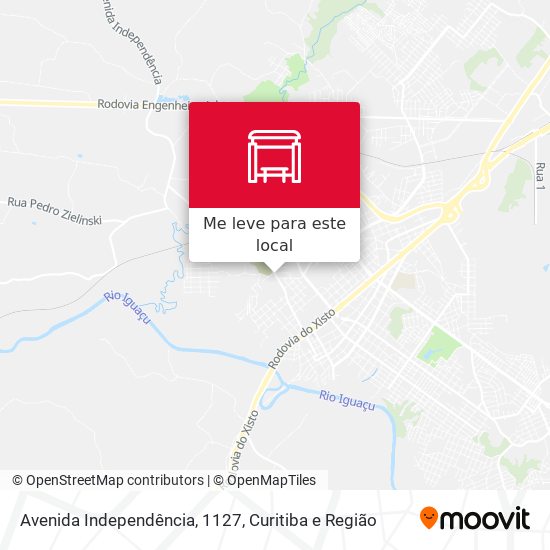 Avenida Independência, 1127 mapa
