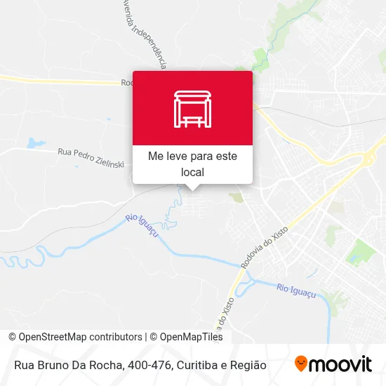 Rua Bruno Da Rocha, 400-476 mapa