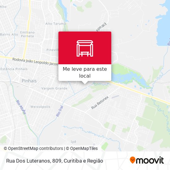 Rua Dos Luteranos, 809 mapa