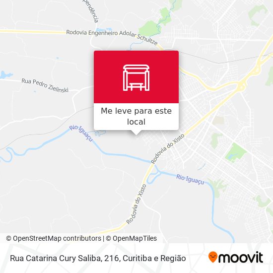 Rua Catarina Cury Saliba, 216 mapa