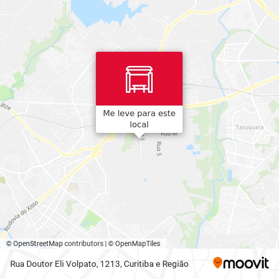 Rua Doutor Eli Volpato, 1213 mapa