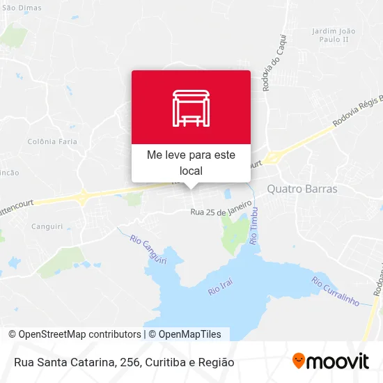 Rua Santa Catarina, 256 mapa
