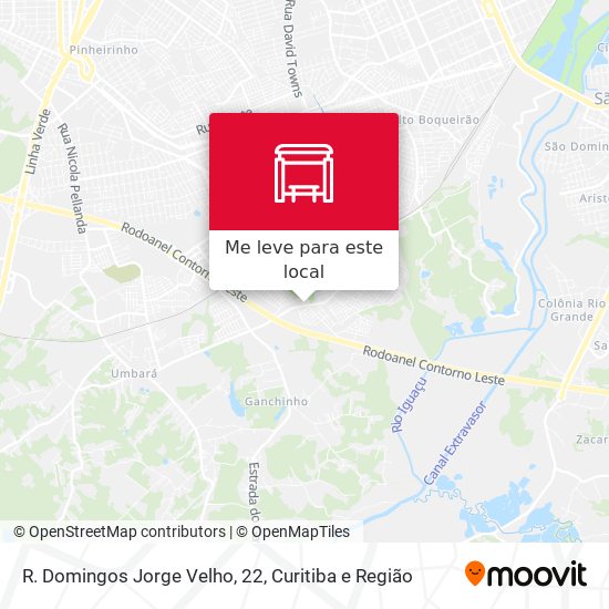 R. Domingos Jorge Velho, 22 mapa