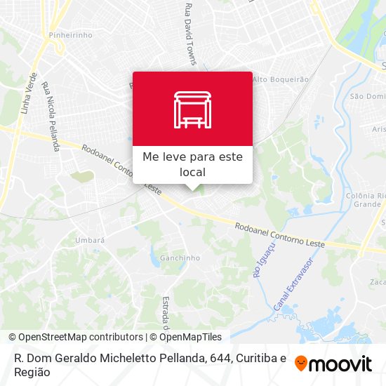 R. Dom Geraldo Micheletto Pellanda, 644 mapa