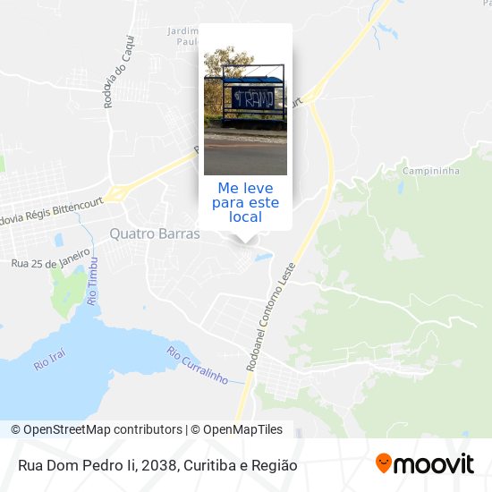 Rua Dom Pedro Ii, 2038 mapa