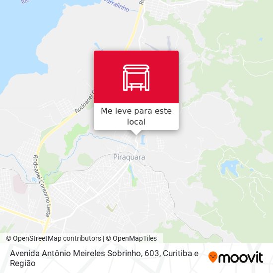 Avenida Antônio Meireles Sobrinho, 603 mapa