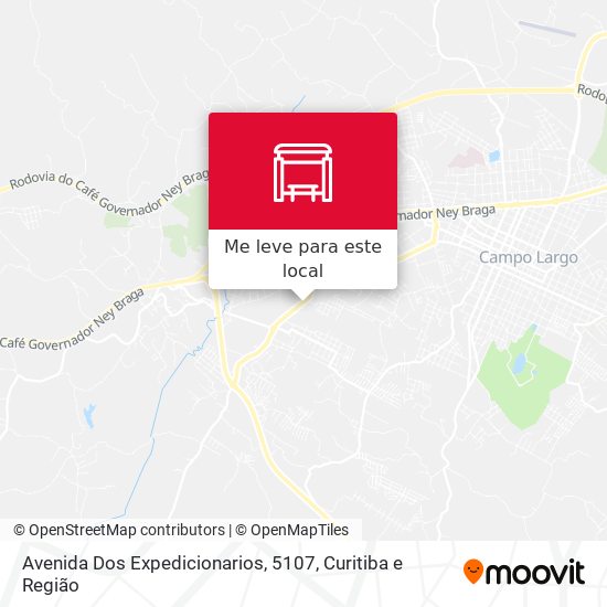 Avenida Dos Expedicionarios, 5107 mapa