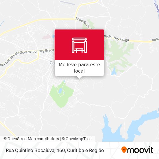 Rua Quintino Bocaiúva, 460 mapa