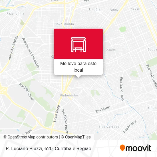 R. Luciano Piuzzi, 620 mapa