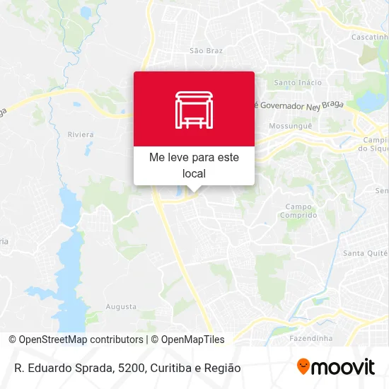 R. Eduardo Sprada, 5200 mapa