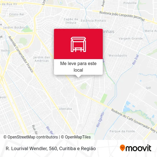R. Lourival Wendler, 560 mapa