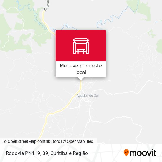 Rodovia Pr-419, 89 mapa