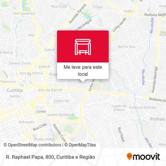 R. Raphael Papa, 800 mapa